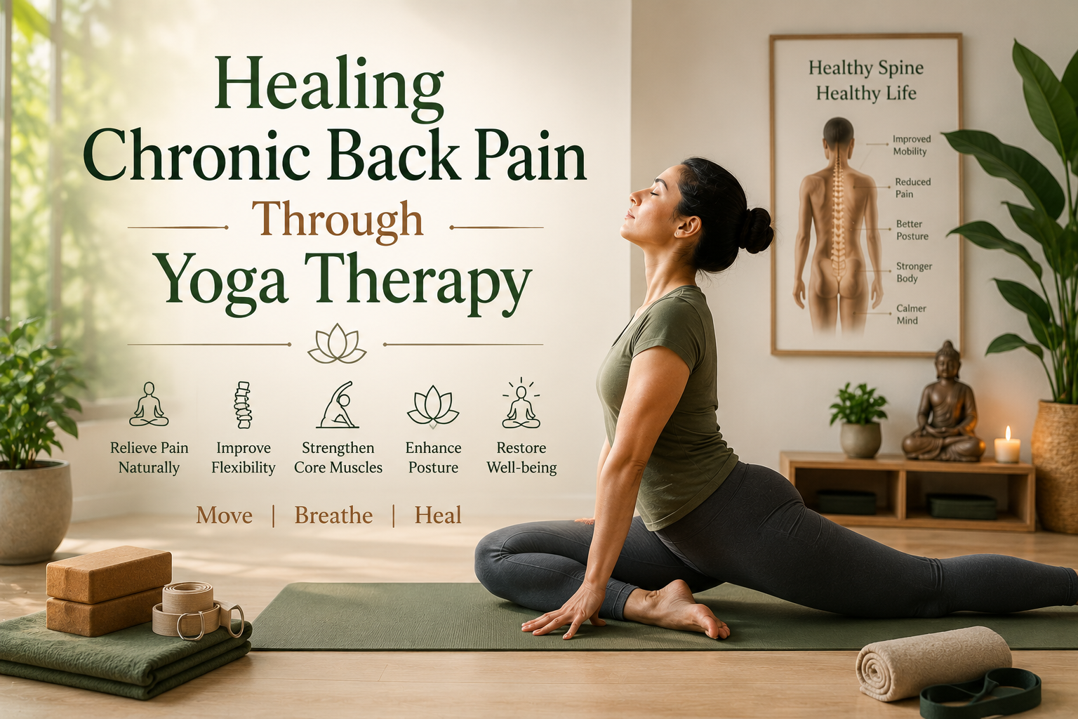 Healing Chronic Back Pain Through Yoga Therapy
